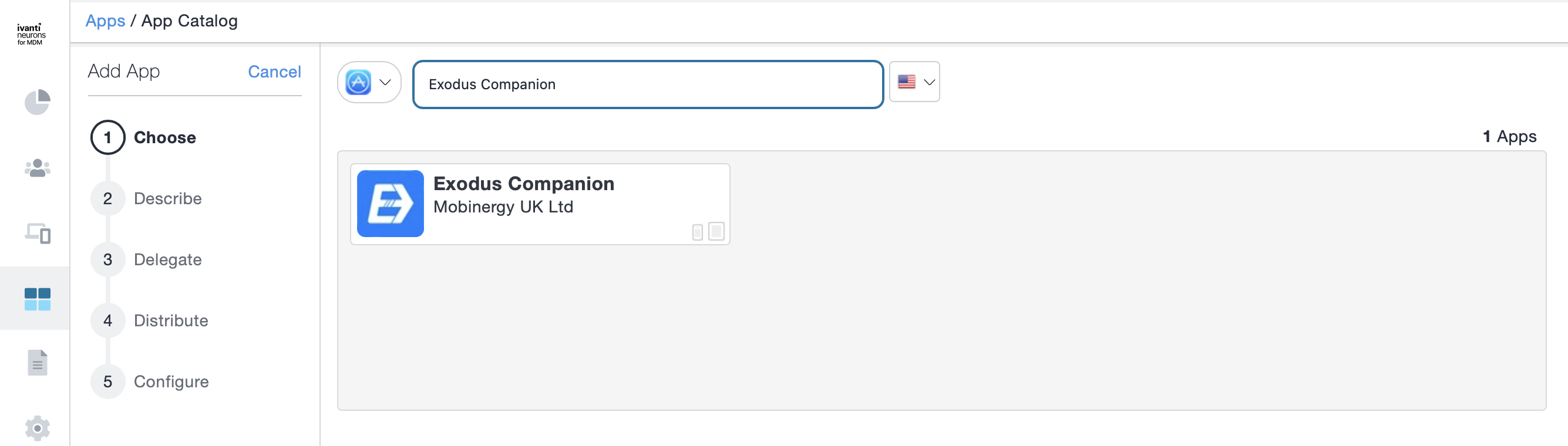 App search