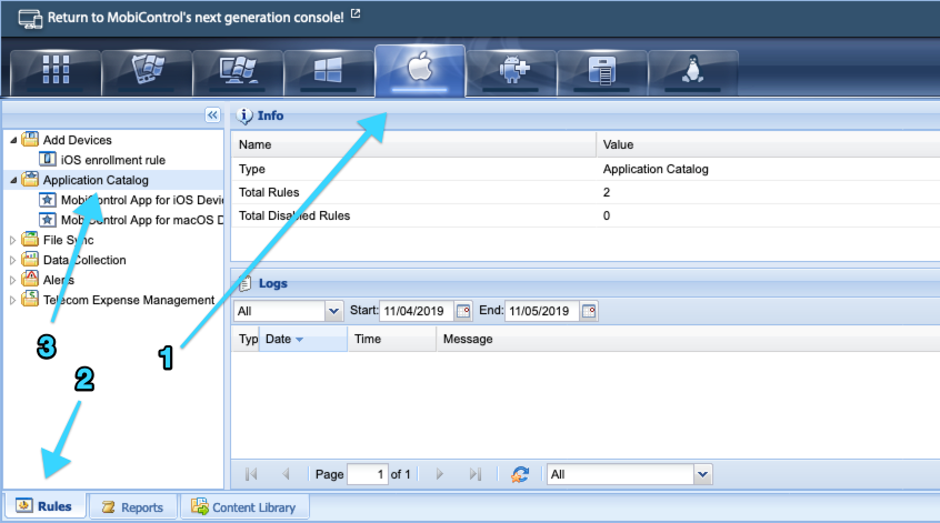 Creating an App distribution rule